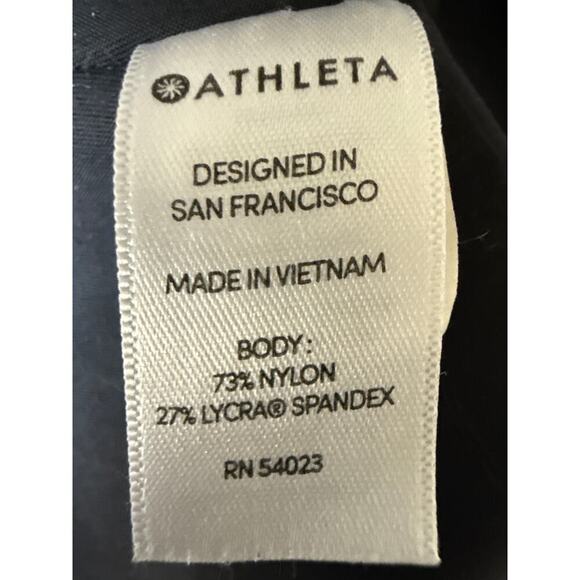 Athleta Stellar Trouser Pant Womens Size M in Black Travel Casual Office EUC - Picture 11 of 12